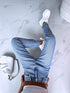 "Magnesium" MOM FIT denim jeans DJ690 - blue